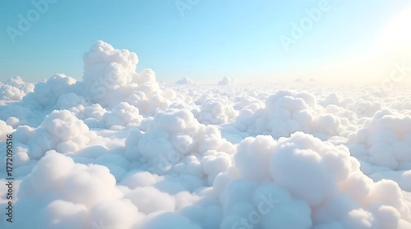 Obraz 3d clouds