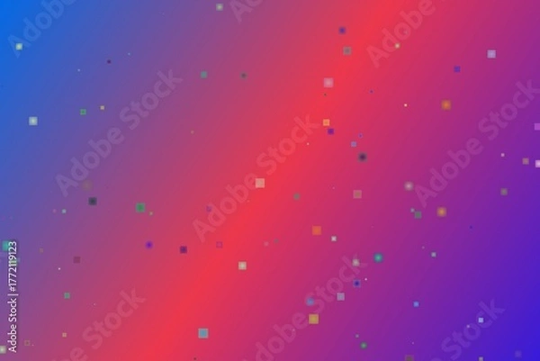 Obraz abstract background with colorful bubbles