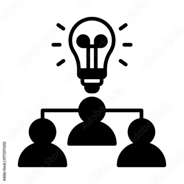 Fototapeta Brainstorming
