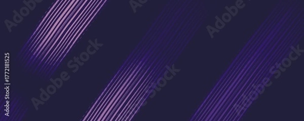 Fototapeta abstract diagonal striped pattern in shades of purple and lavender on a dark background