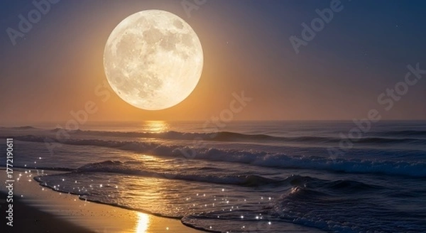 Obraz sunset over the sea