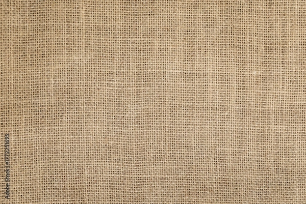 Obraz Brown linen fabric texture or background, horizontal shape