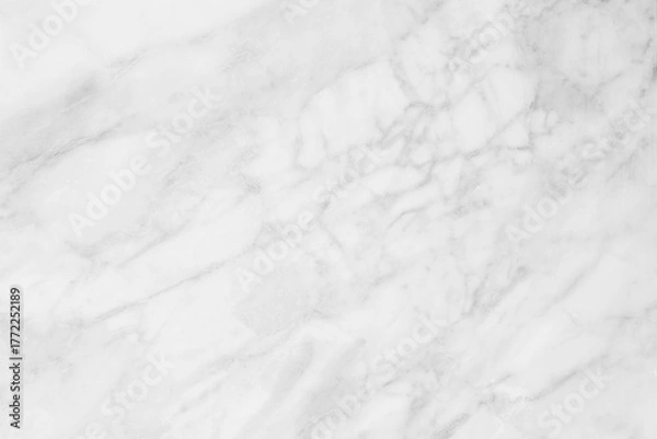 Obraz White marble background or texture and copy space, horizontal shape