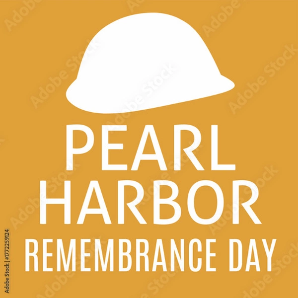 Obraz Happy National Pearl Harbor Remembrance Day December 7th.