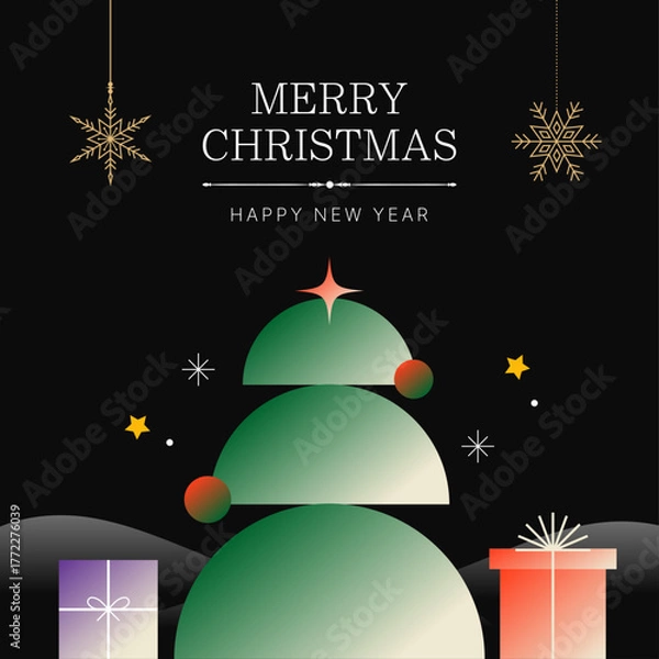 Obraz 크리스마스 일러스트 디자인