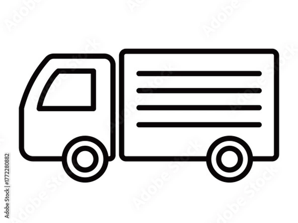 Obraz トラック_ミニマル