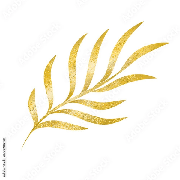 Obraz Golden Leaf Illustration
