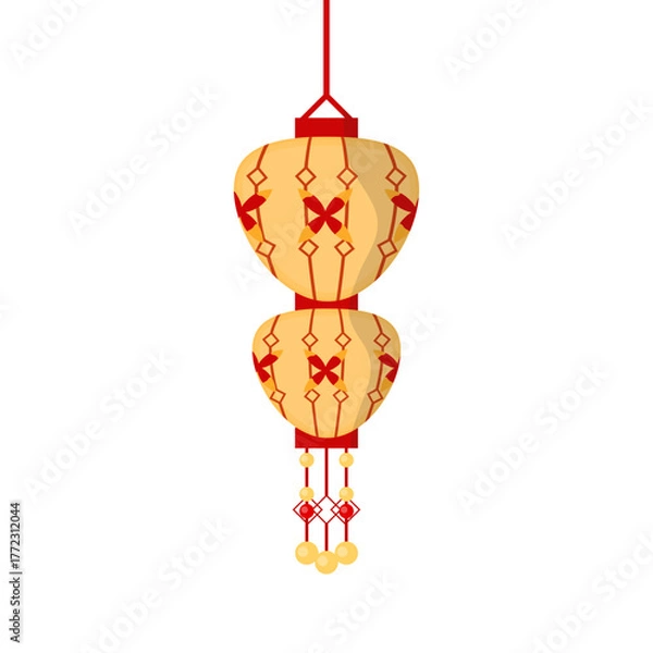 Obraz Lampion Lunar New Year Illustration