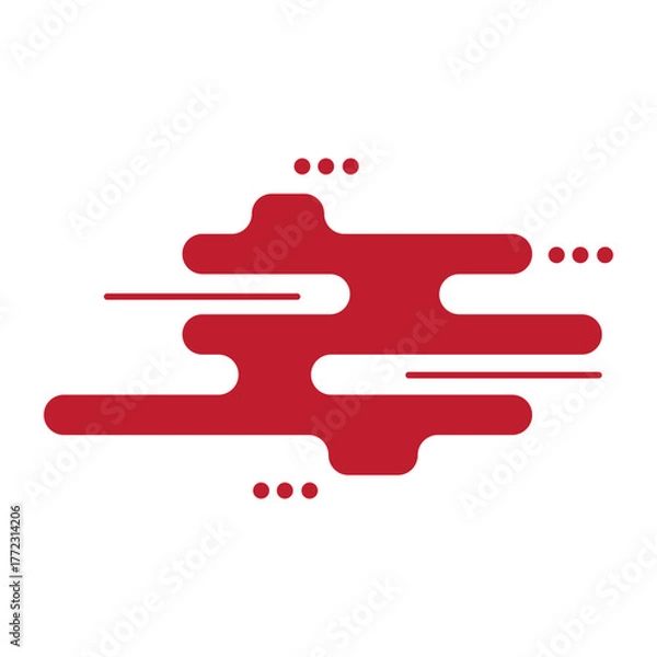 Obraz Modern Chinese Cloud