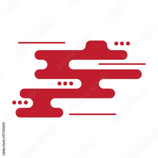 Obraz Modern Chinese Cloud