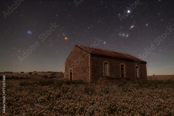 Obraz Starry night, the dark skies of South Australia