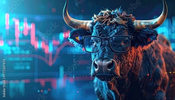 Obraz Bull Market Analyst