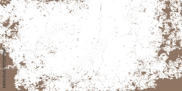 Obraz Vintage brown grunge paper texture pattern for an aged blank backdrop