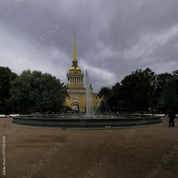 Obraz Beautiful Building ind the Center of Saint Petersburg