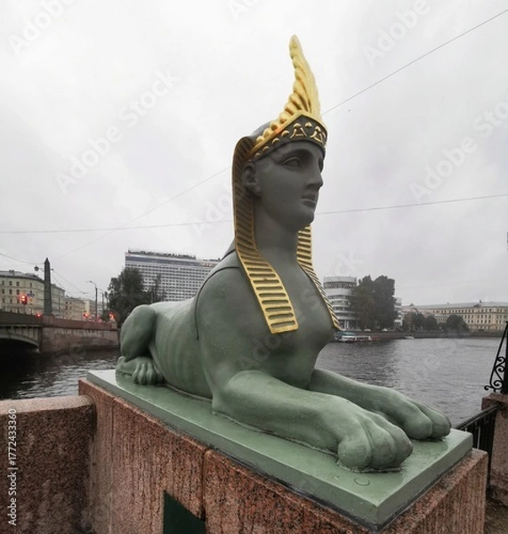 Obraz Egyptian sphinx in Saint Petersburg