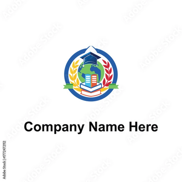 Obraz education logo