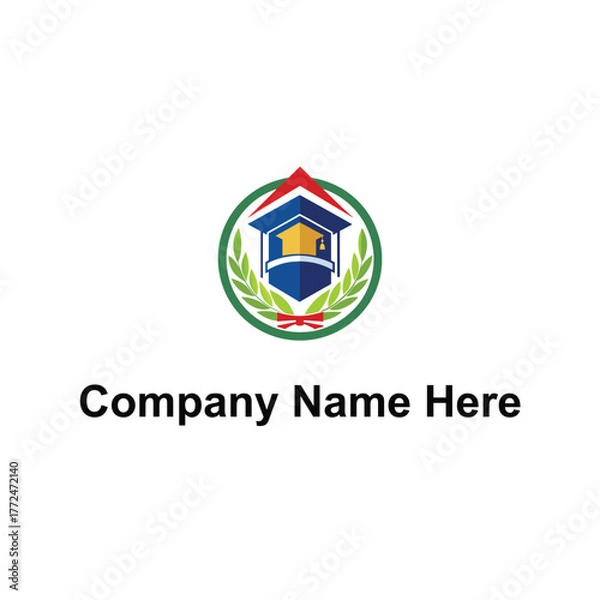 Obraz education logo