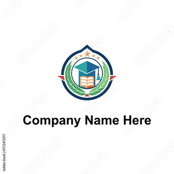 Obraz education logo