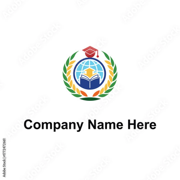 Obraz education logo