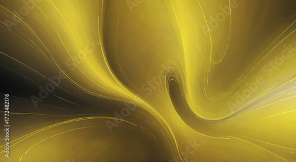 Fototapeta abstract background with golden lines