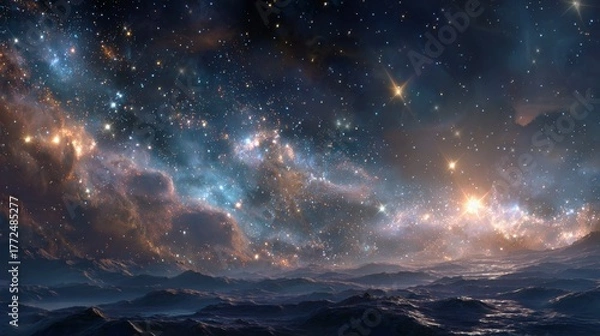 Obraz 우주의 풍경