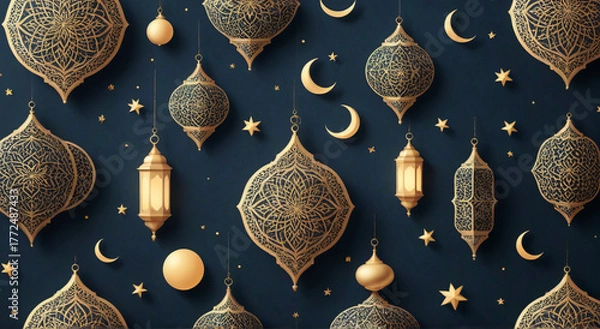 Fototapeta arabic islamic calligraphy