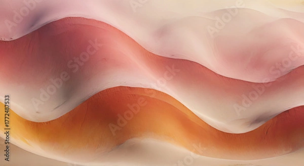 Fototapeta abstract background with waves