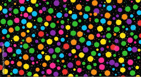 Fototapeta abstract background with circles