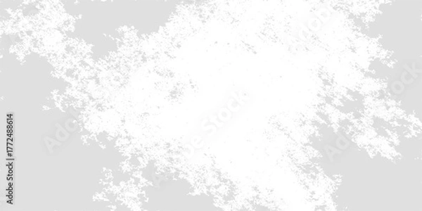 Obraz Abstract grunge background featuring a black ink splat and an overall dirty, vintage textured design with a gray, icy wall pattern