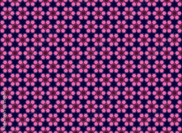 Fototapeta Tribal vector ornament. Seamless African pattern. Ethnic carpet with chevrons. Aztec style. Geometric mosaic on the tile, majolica. Ancient interior. Modern rug. Geo print on textile. 