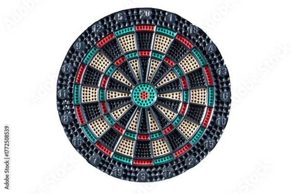 Fototapeta kleine Elektronische Dartscheibe