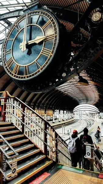 Fototapeta Train station in london