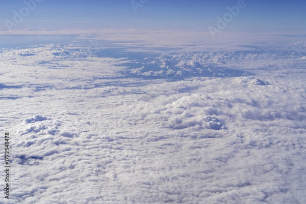 Obraz 飛行機から見る雲海