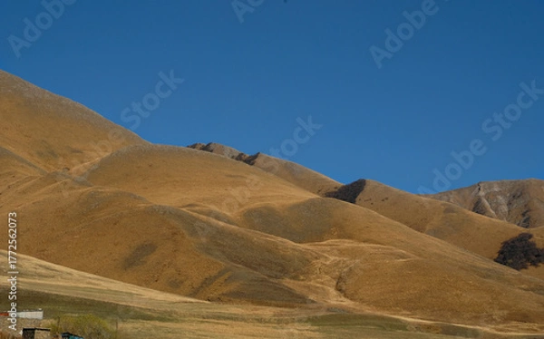 Obraz mountain landscape with blue sky