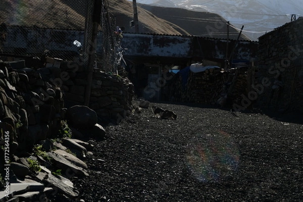 Fototapeta old abandoned factory