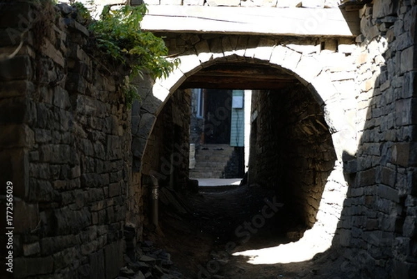 Fototapeta old abandoned factory