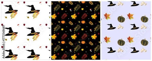 Obraz PatternHalloween1.ai