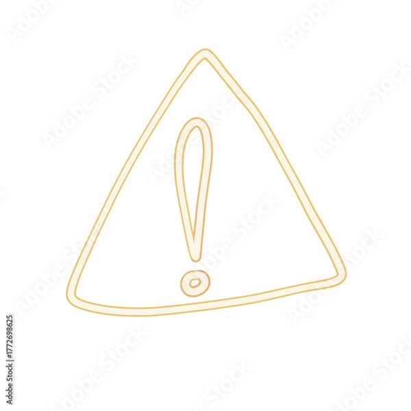 Obraz exclamation mark sign