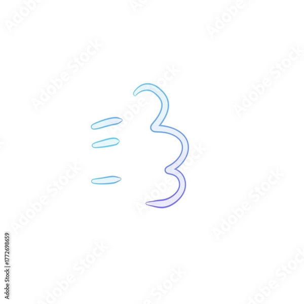 Obraz abstract blue background