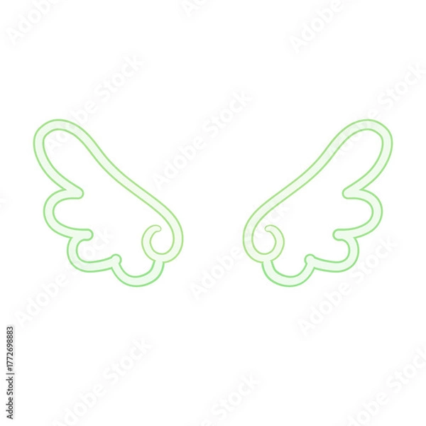Obraz green wings