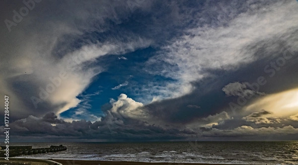 Obraz sunset over the sea