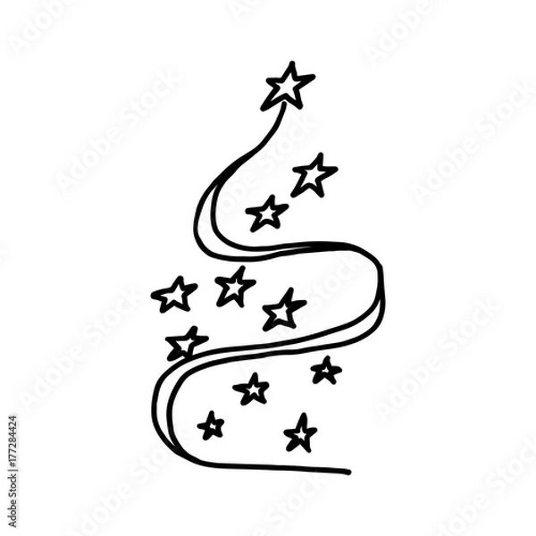 Obraz Christmas tree.