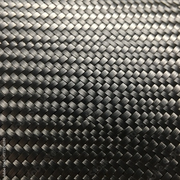 Obraz Carbon Fiber Weave Texture Close-Up
