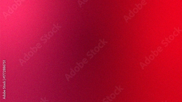 Fototapeta Vibrant gradient of red and pink hues pixelated background