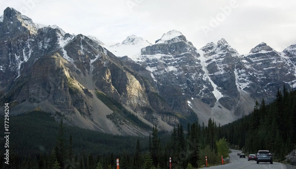 Fototapeta route des rocheuses