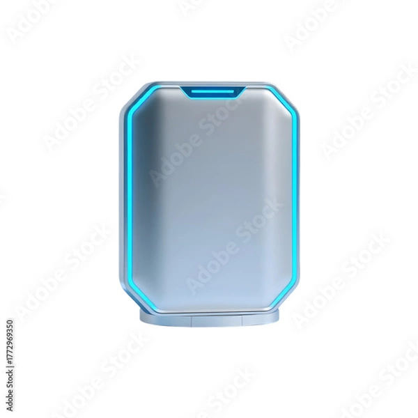 Obraz blue plastic box