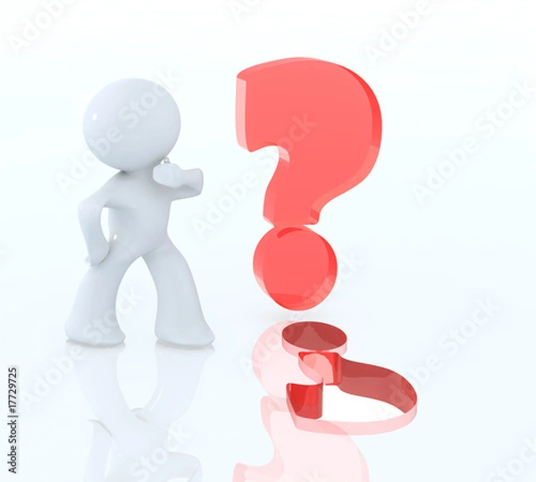 Obraz Solving the  puzzle