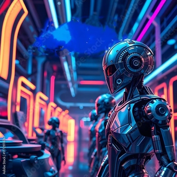 Obraz abstract background with dj