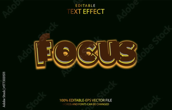 Obraz Dalgona Coffee Text Effect