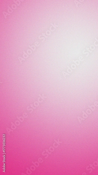 Fototapeta Gradient Pink and White Abstract Background with Grainy Texture, Soft Color Blend for Wallpaper or Presentation, Modern Design